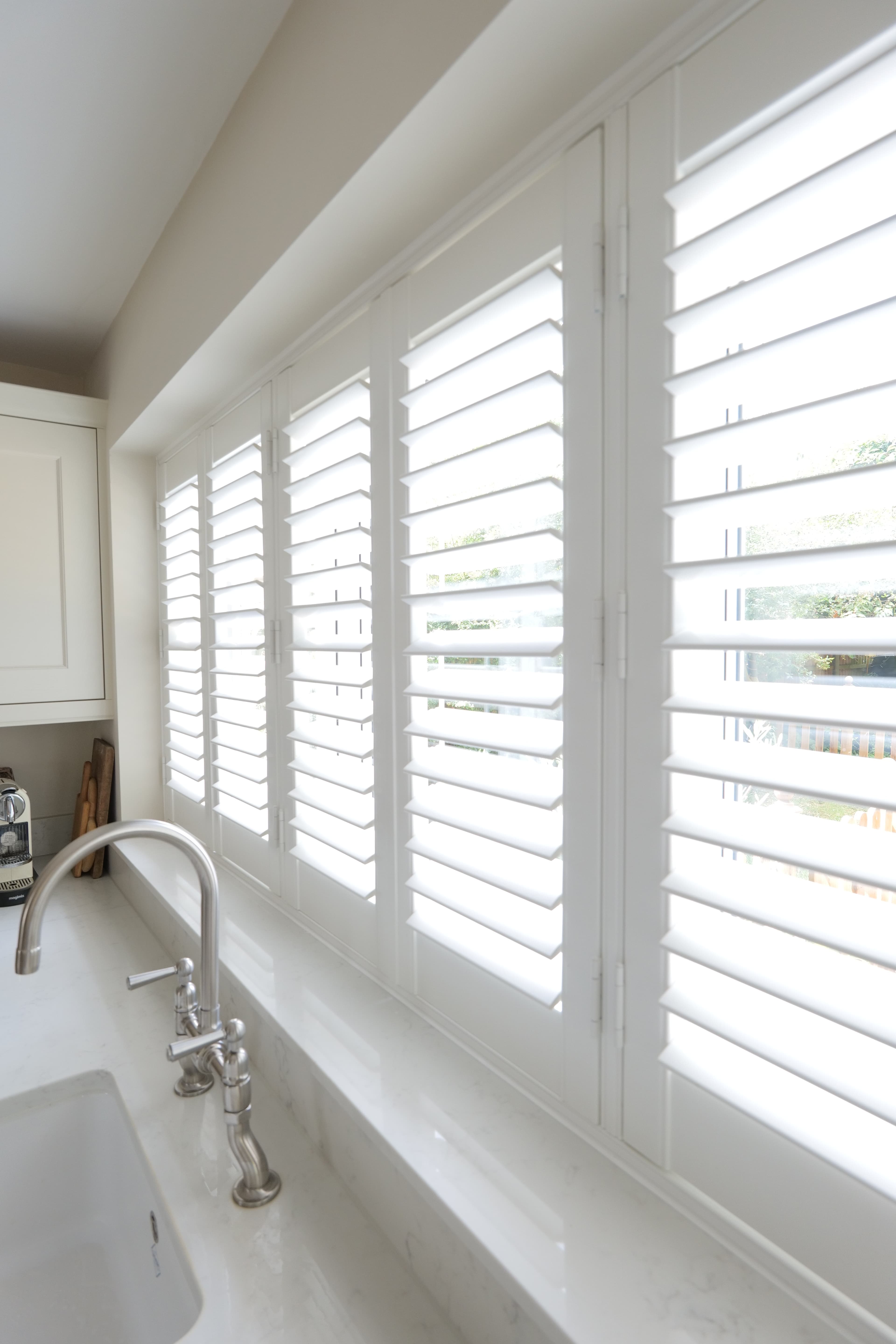 Full height shutters clearview