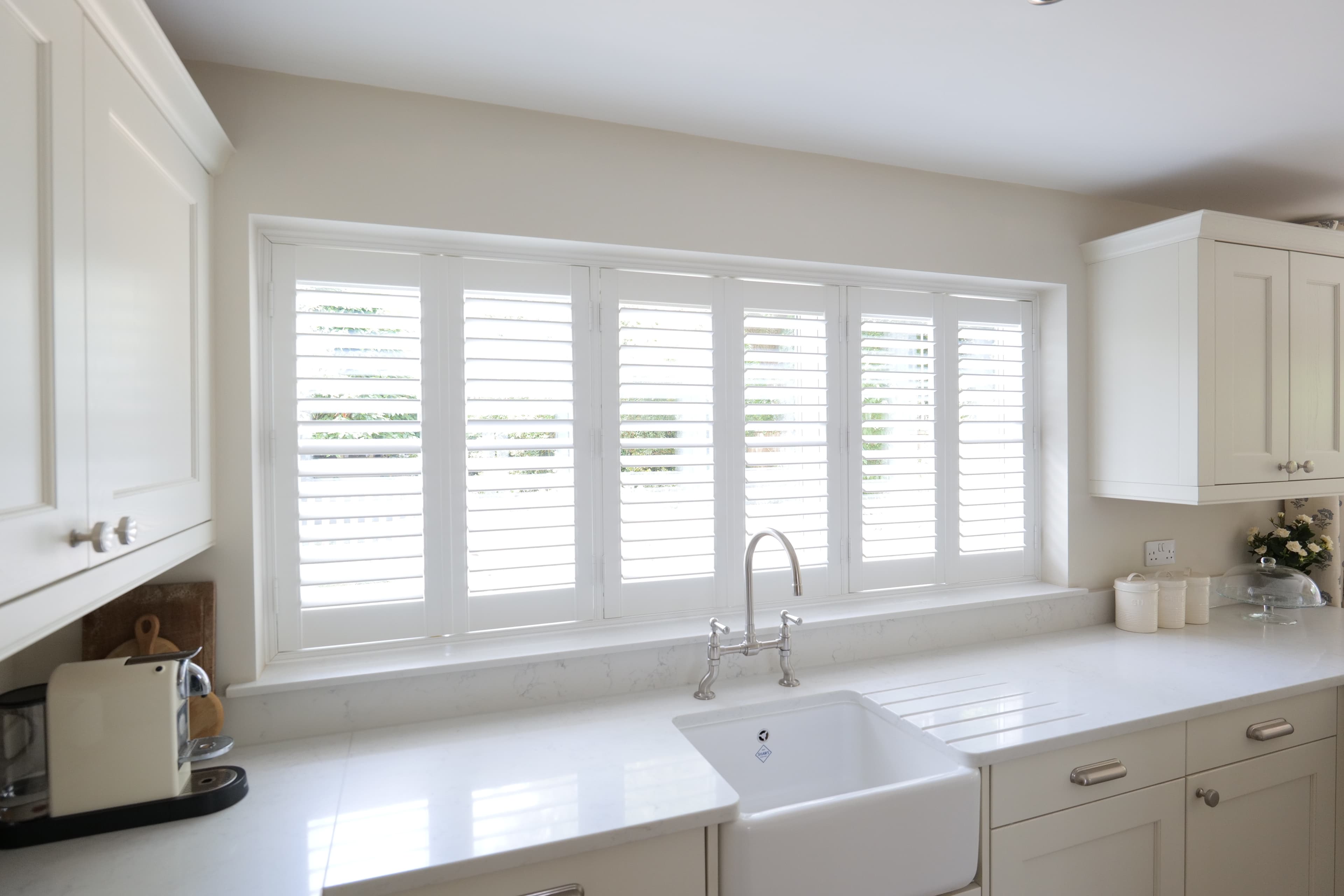 Full height shutters clearview