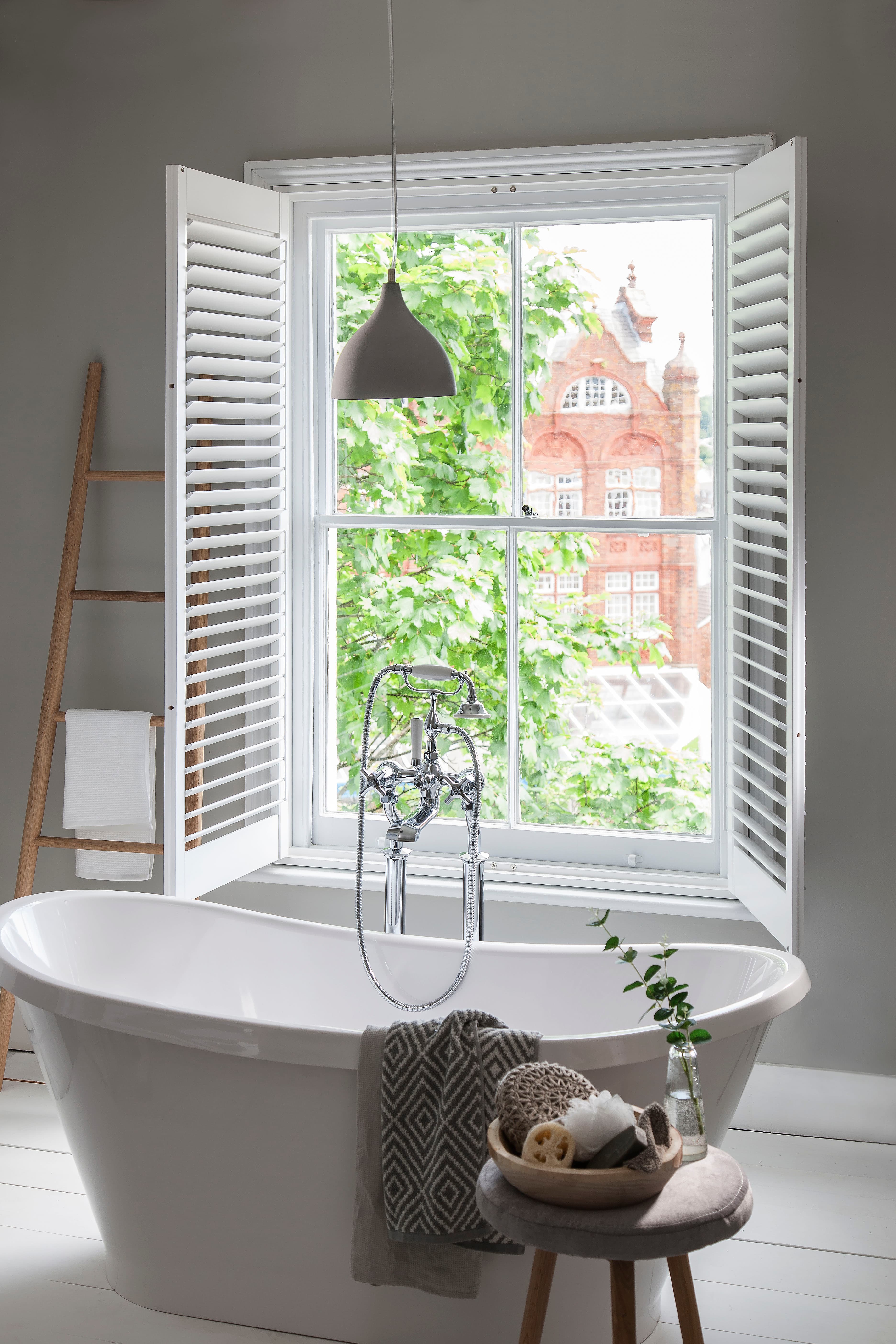 London Smoke Shutters open